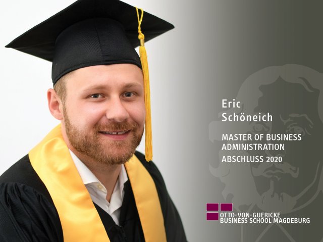 Eric Schöneich (MBA-Abschluss 2020)